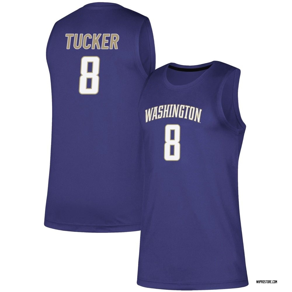 Men's Bryson Tucker Washington Huskies Replica Basketball Jersey - Purple