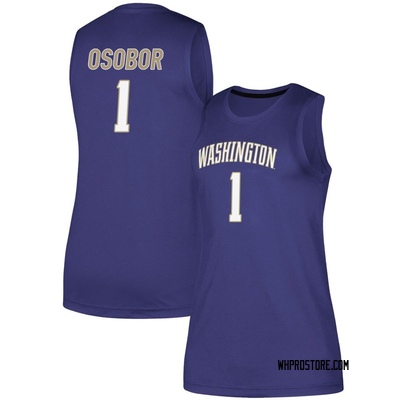 Women's Great Osobor Washington Huskies Replica Basketball Jersey - Purple