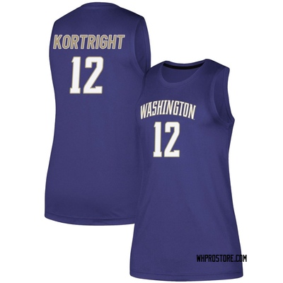Women's Luis Kortright Washington Huskies Replica Basketball Jersey - Purple