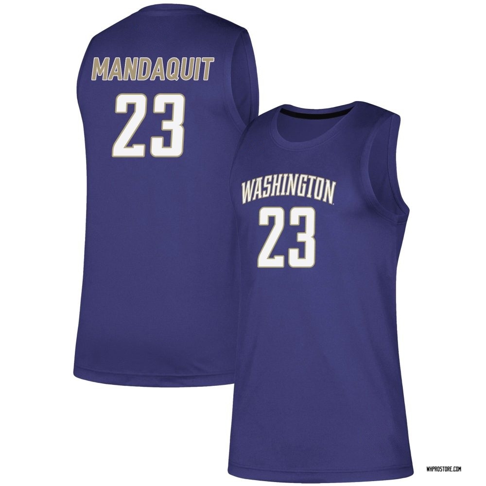 Youth JJ Mandaquit Washington Huskies Replica Basketball Jersey - Purple