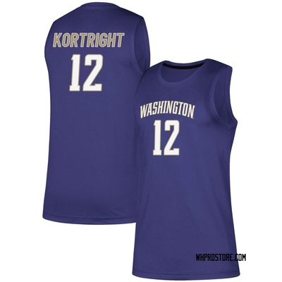 Youth Luis Kortright Washington Huskies Replica Basketball Jersey - Purple