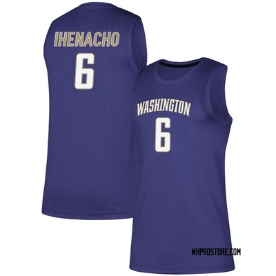 Youth Tyree Ihenacho Washington Huskies Replica Basketball Jersey - Purple